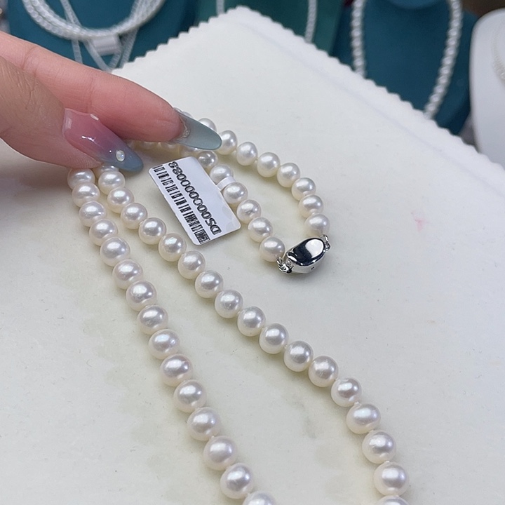 颈饰未镶嵌淡水珍珠卡7➕冷白