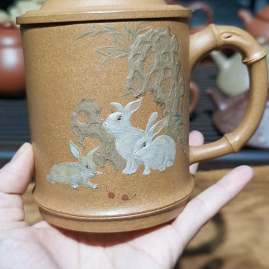 ****虞紫砂茶壶盖杯全手工壶