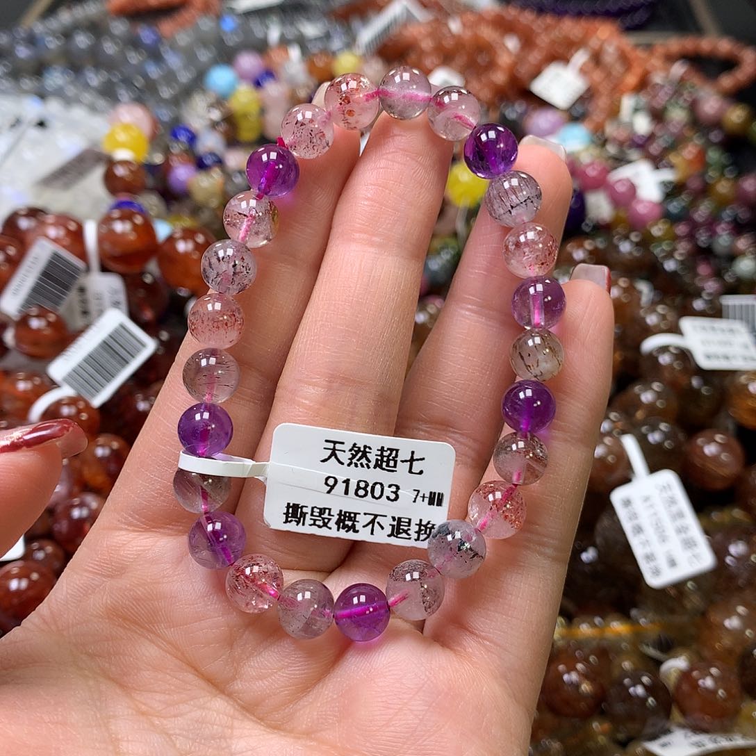 水晶手链未镶嵌，