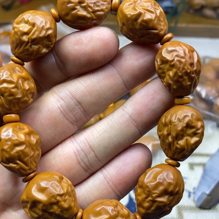 手串/手链橄榄核橄榄核雕工艺手串