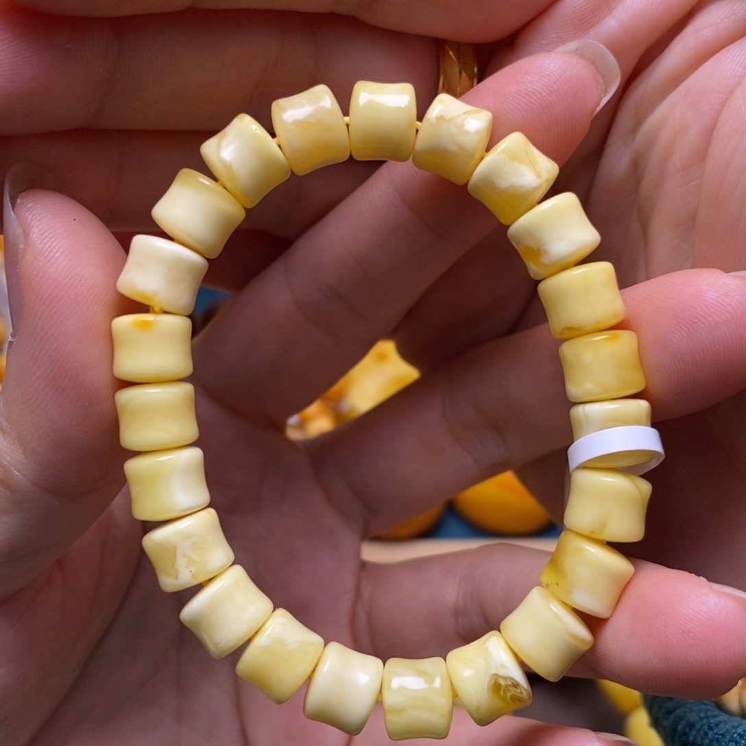 琥珀颈饰未镶嵌8加