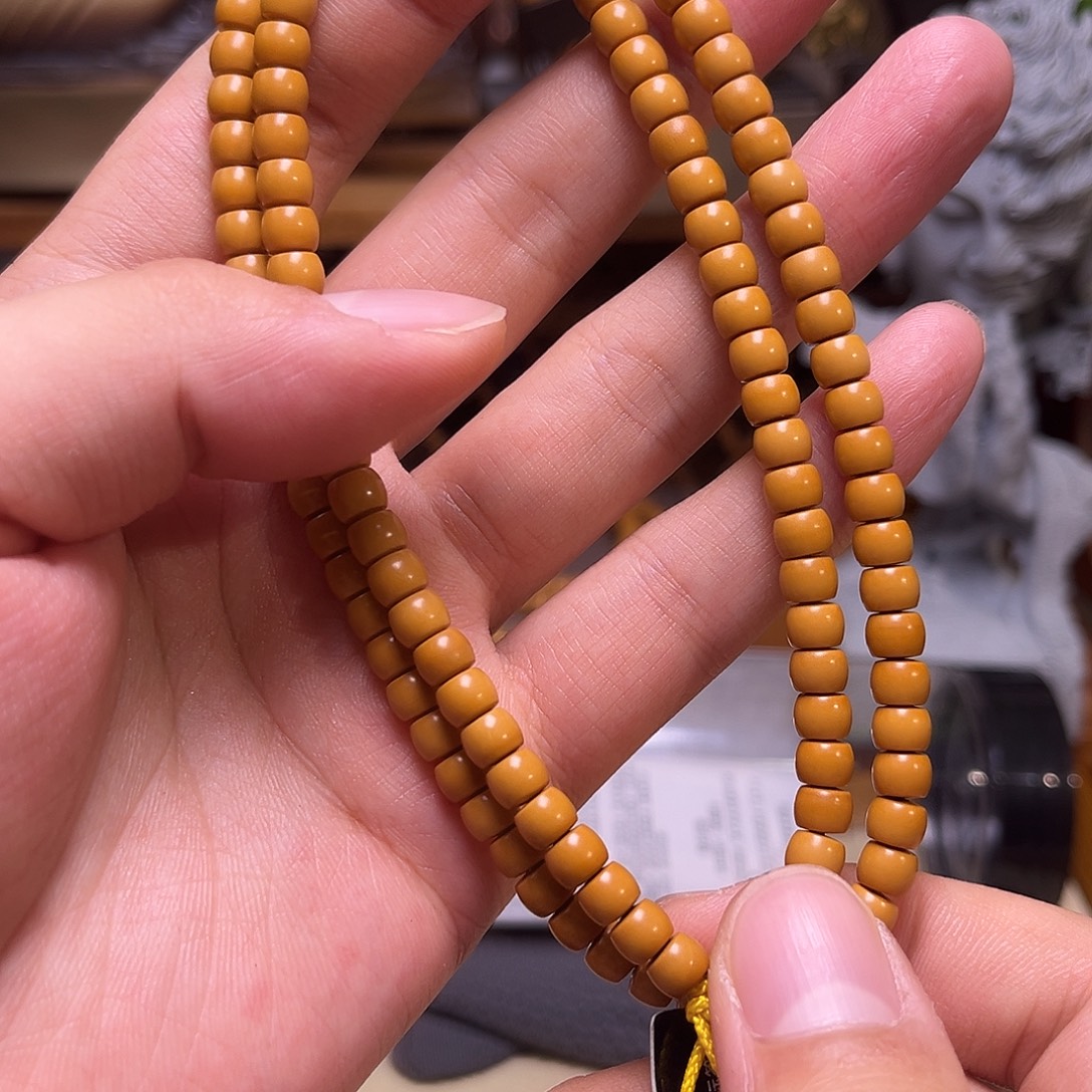 橄榄核手串/手链6.0清水橄榄核核尖素脖挂sss