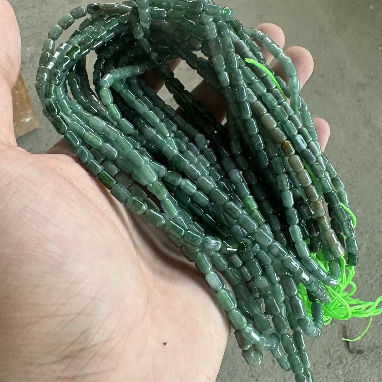 天然a货翡翠项链多样性发一c332