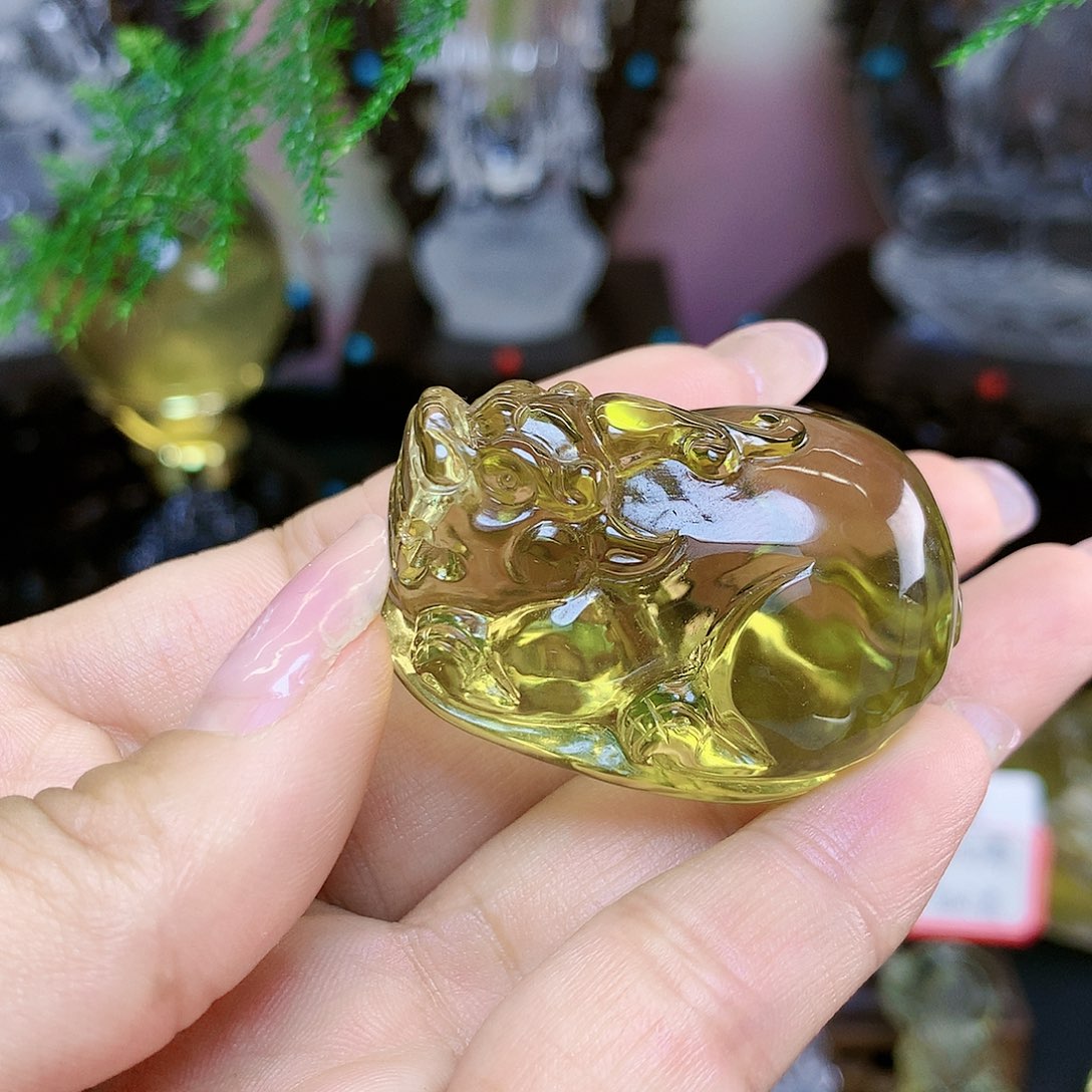 水晶颈饰未镶嵌沐**光，