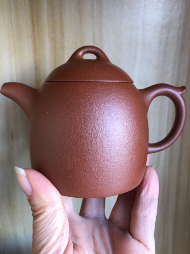 秦权壶 220cc 红降坡泥