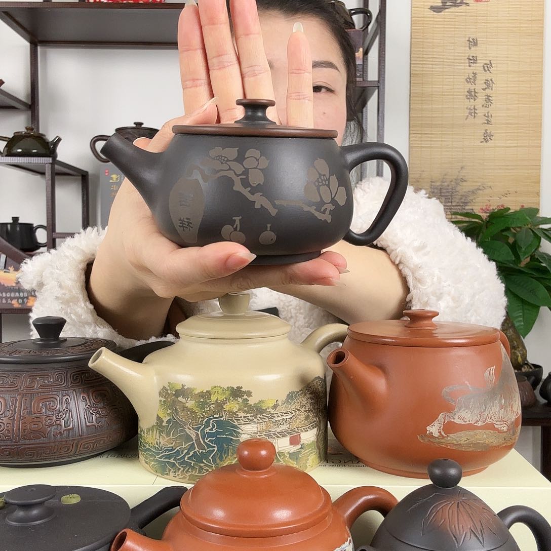壶云南建水紫陶茶壶200Cc左右