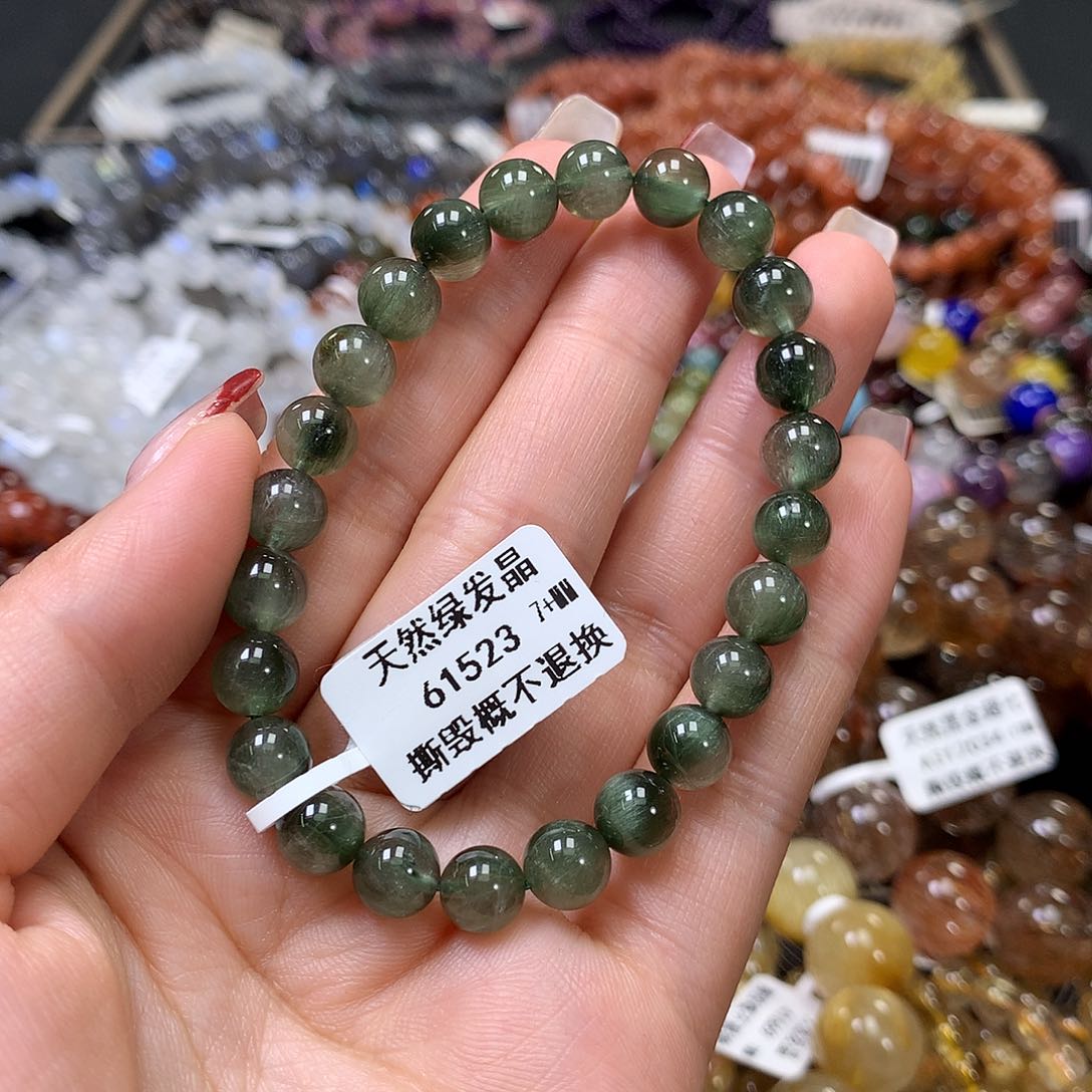 水晶手链未镶嵌，