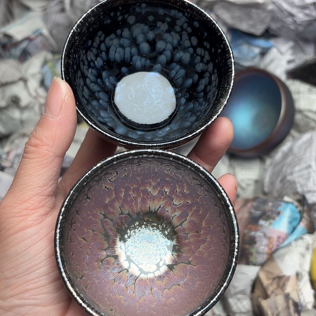 茶盏建盏主人杯一只微瑕