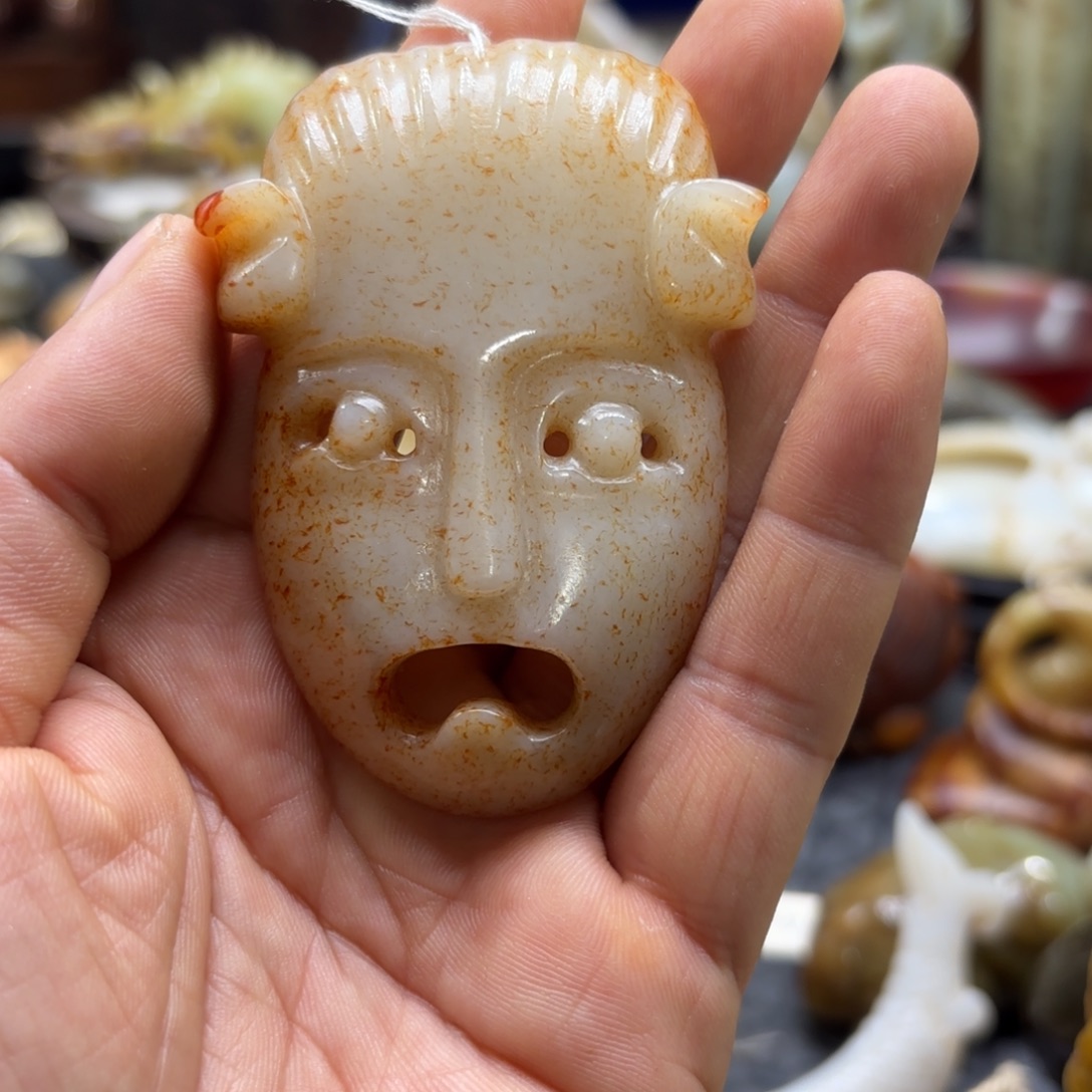 和田玉（糖玉）未镶嵌挂件