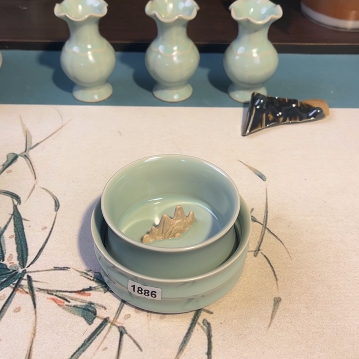 ****。汝瓷1886 青鸾汝瓷汝州发货