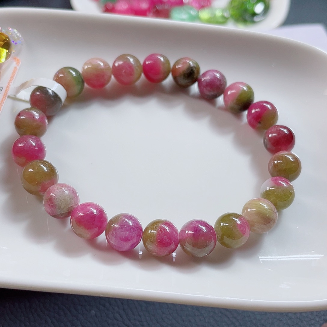 未镶嵌碧玺手链碧玺手链 