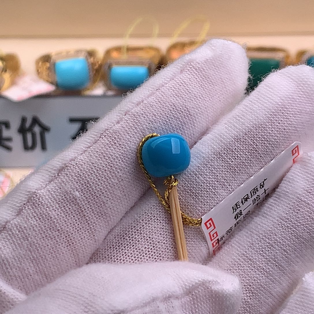 绿松石珠宝奇石未镶嵌?8.8