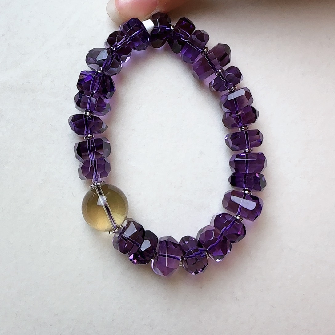 水晶手链未镶嵌大气上档次