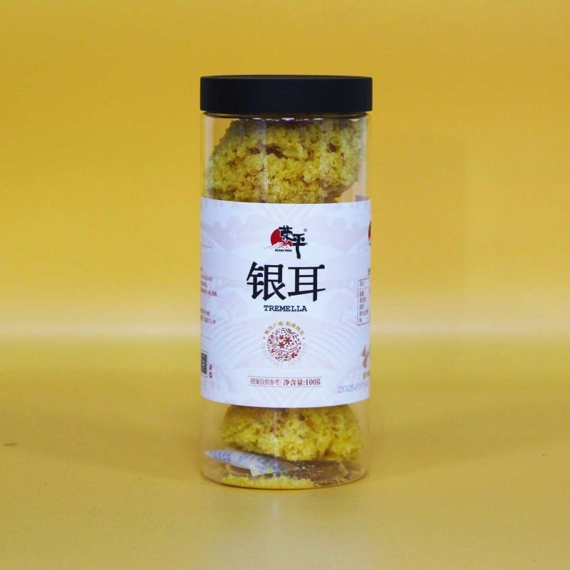 荣平罐装银耳100克