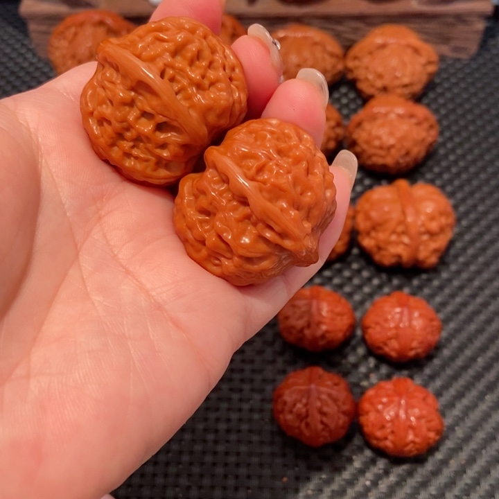 文玩核桃把件蕙***晴36.8尺寸玉枕1103