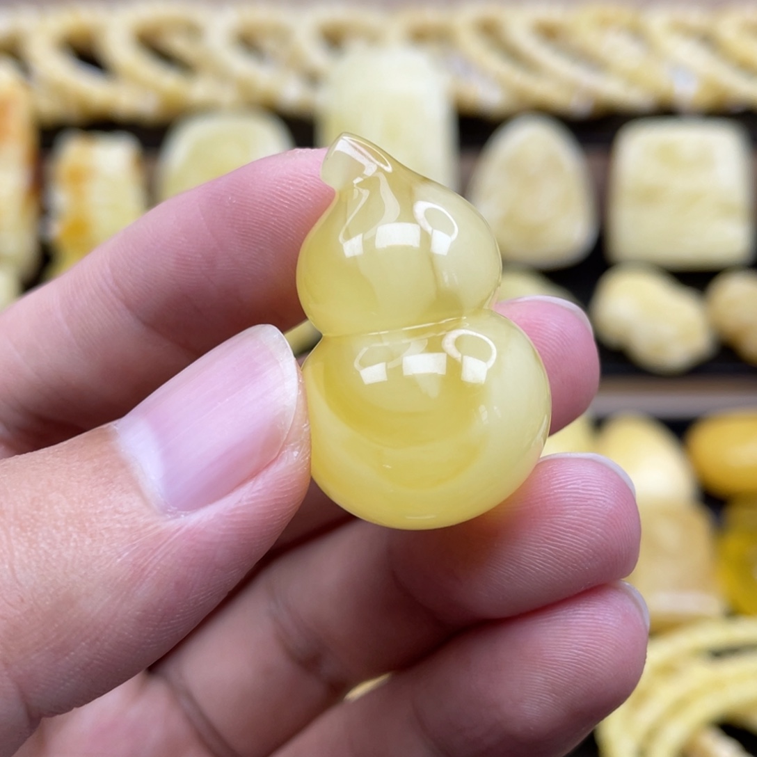 裸石琥珀未镶嵌琥珀蜜蜡