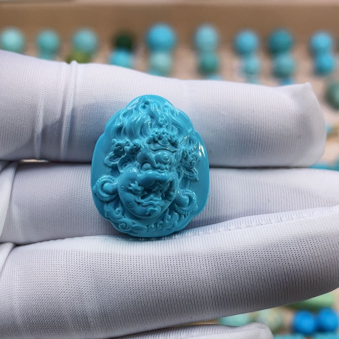 绿松石珠宝奇石未镶嵌