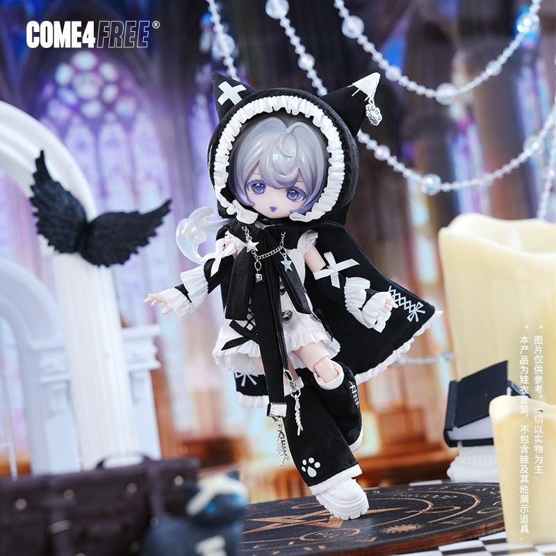 COME4FREE童话系列【妙手空空客】12分BJD娃衣裙子套装