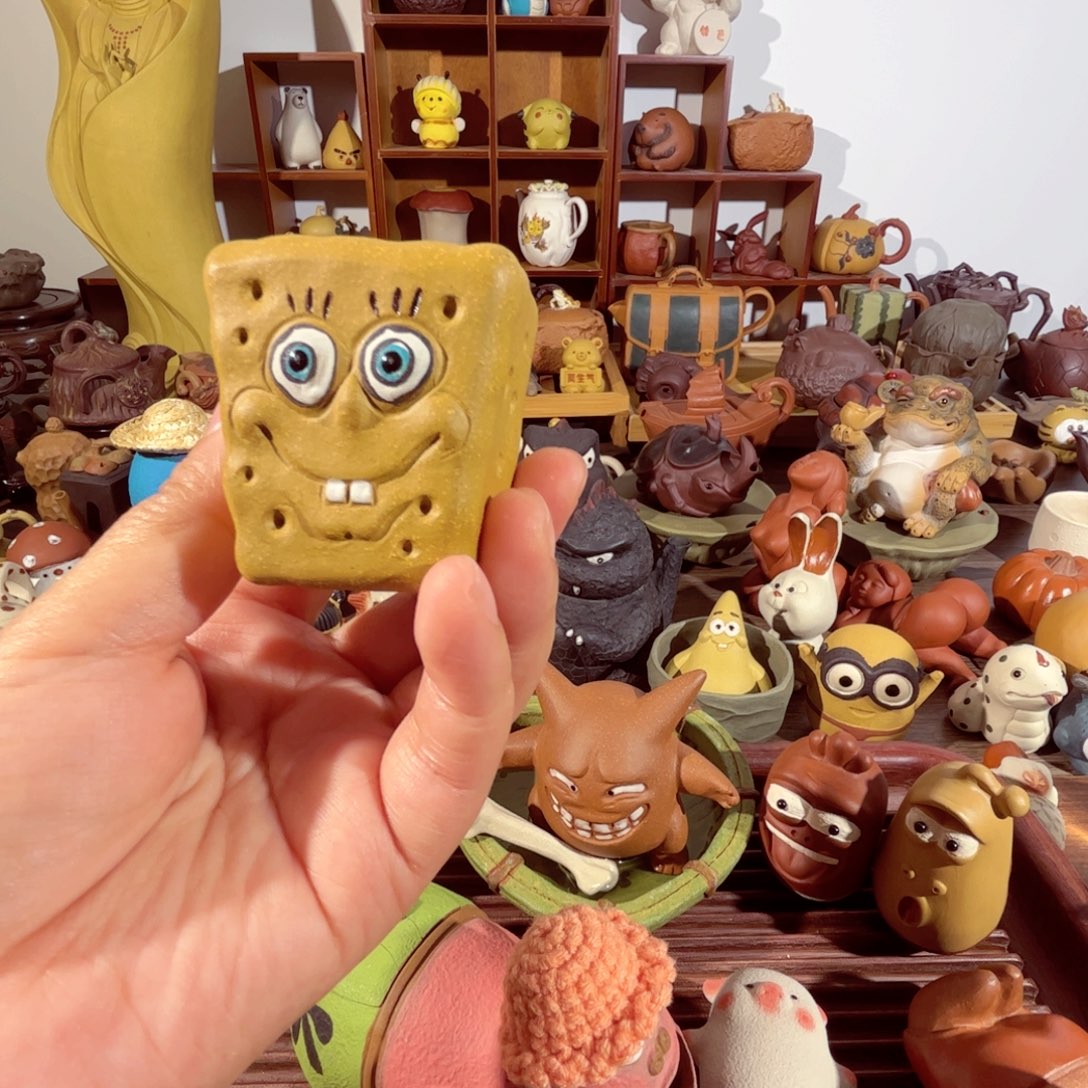 紫砂茶壶纯手工制作过程非常