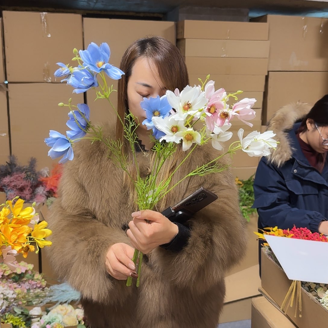 85号「闪购」仿真花，公主请下单