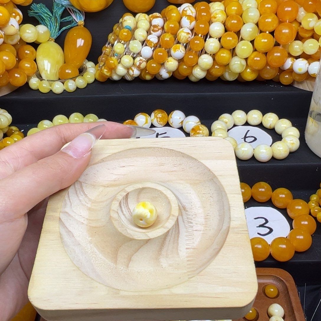 秋***。12mm全品无暇单珠