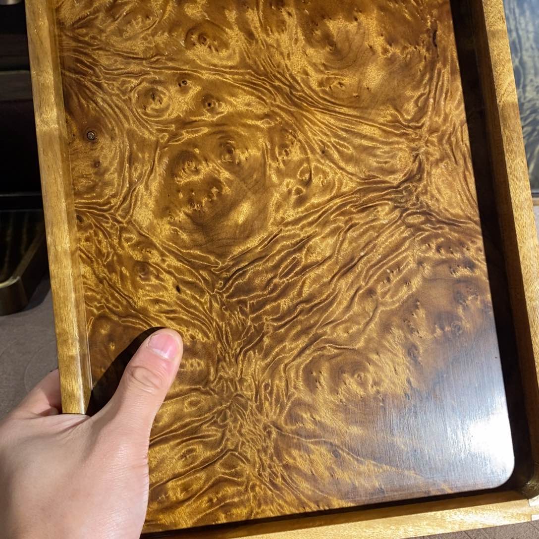 金丝楠C**7金丝楠木文盘