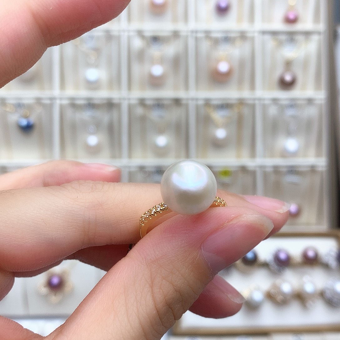 淡水珍珠颈饰合金