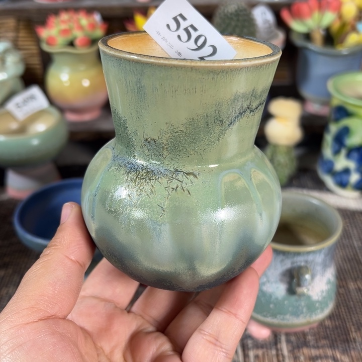 口6高9 手工花盆满30包邮