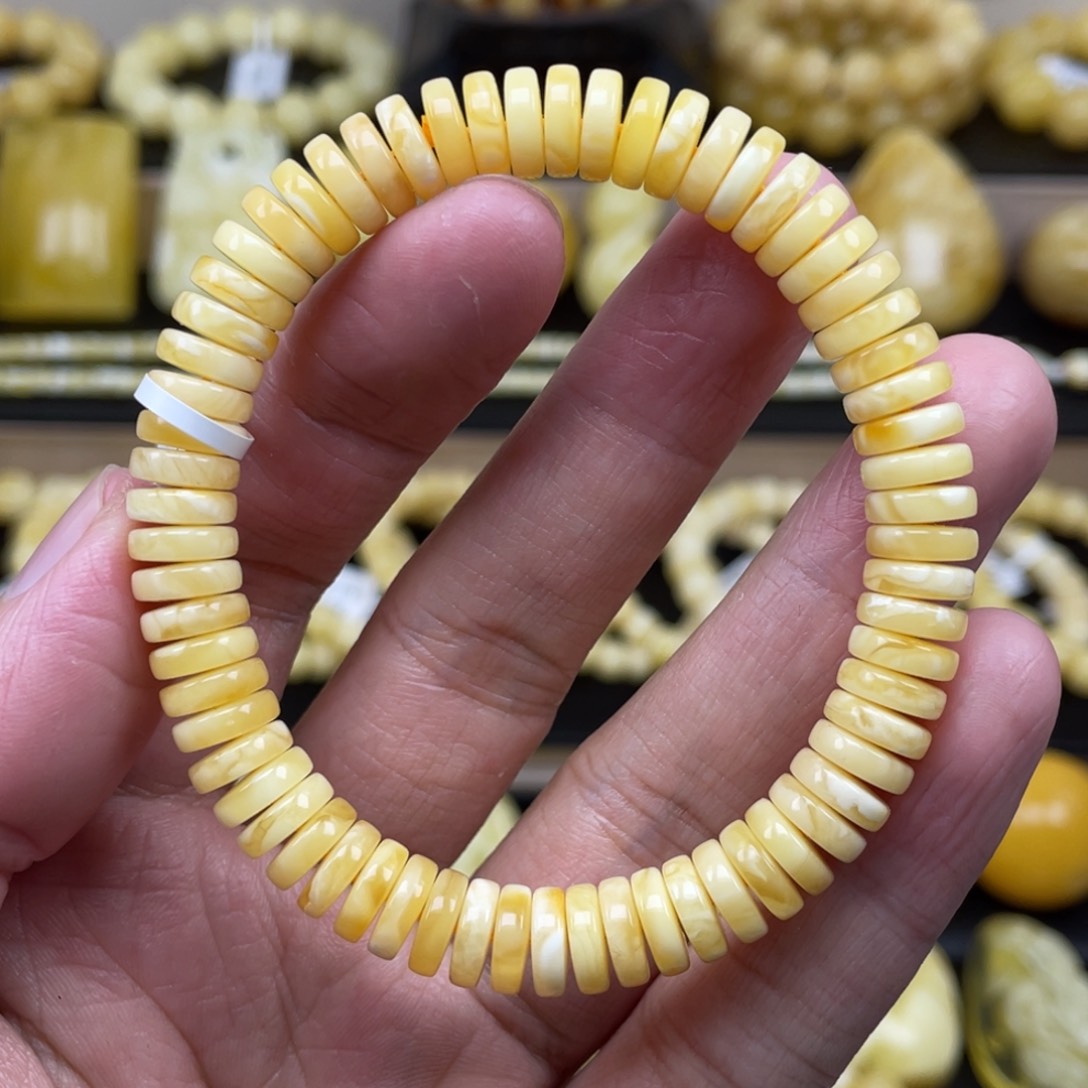 琥珀裸石未镶嵌琥珀蜜蜡