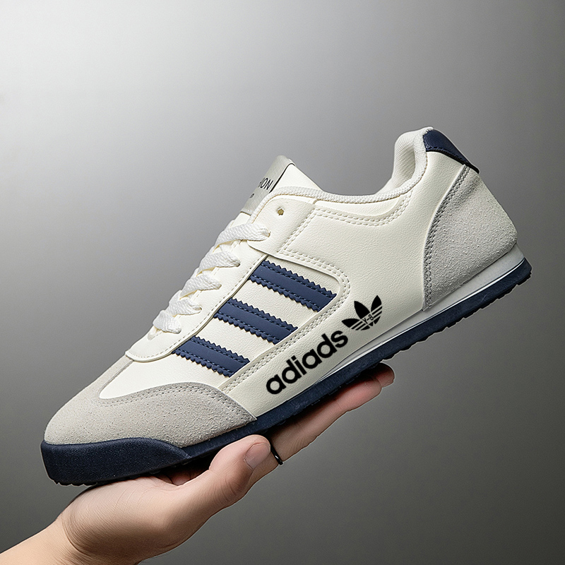 阿迪夏秋季德训鞋阿甘鞋薄款时尚休闲鞋韩版潮流休闲百搭小白鞋男