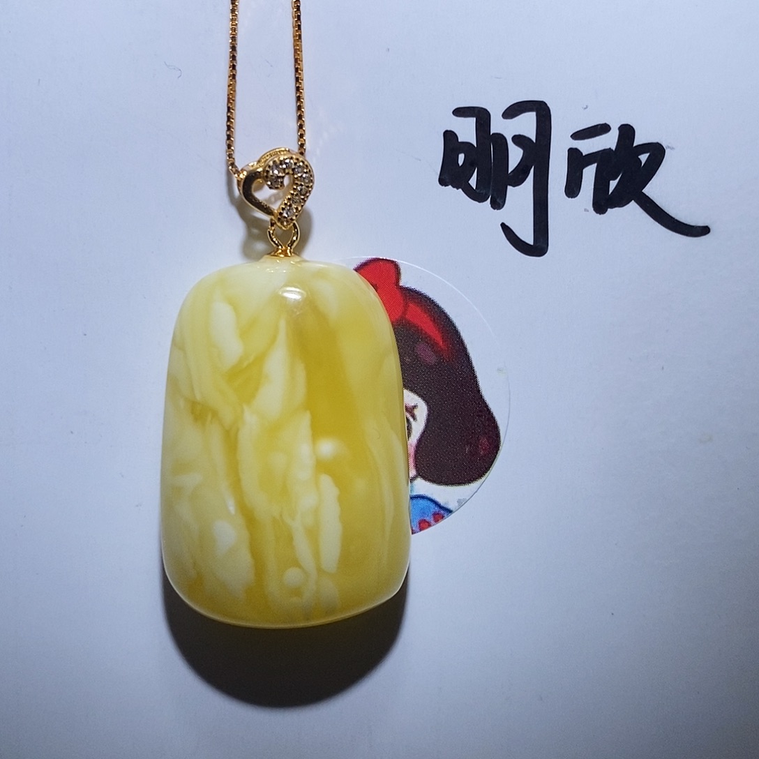 琥珀银S925镶嵌珠宝奇石