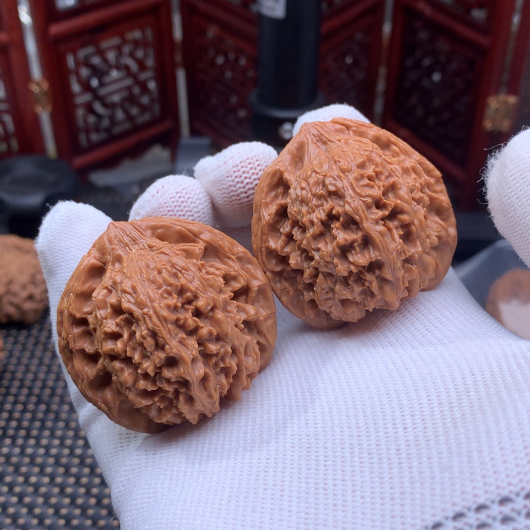 文玩核桃把件?****满天星43