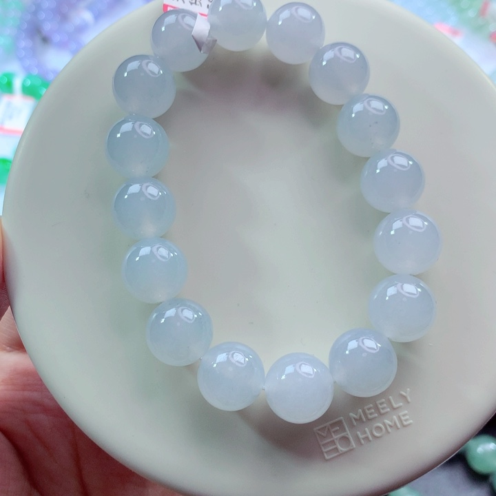 翡翠未镶嵌手链卡12.4