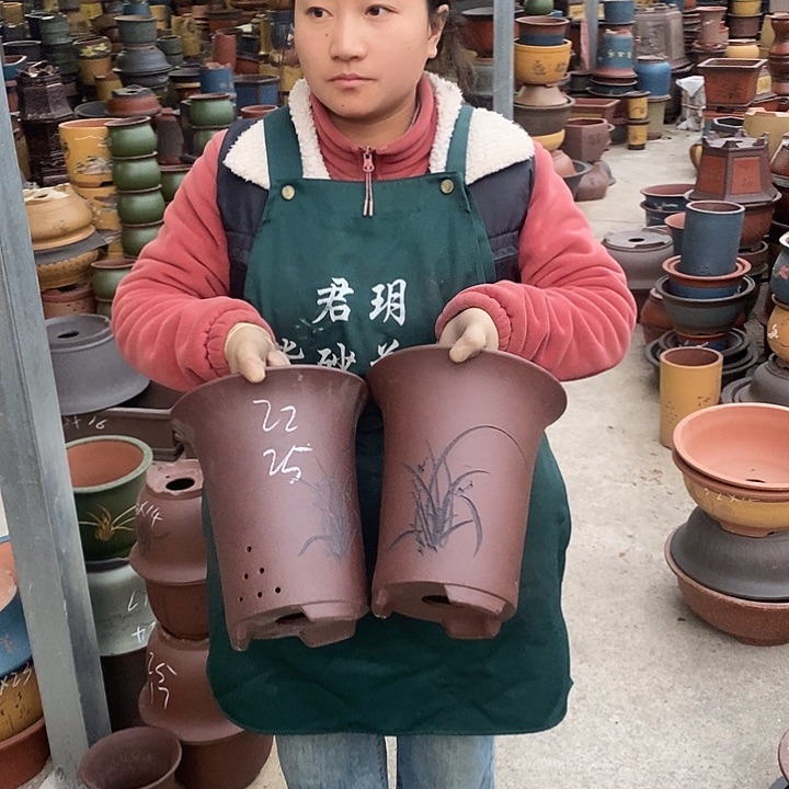 紫砂花盆紫砂花盆盆栽花卉苗木种植