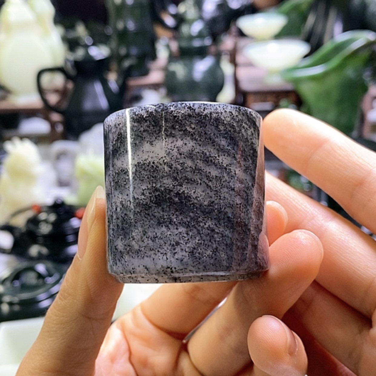 【闪购商品】和田玉未镶嵌摆件娅*福利