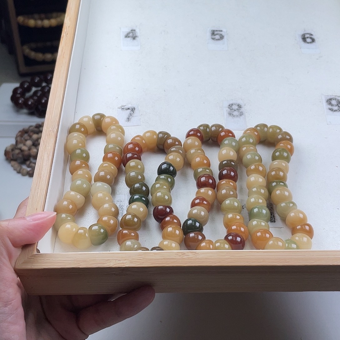 菩提根/象牙果手串蒜瓣大肠