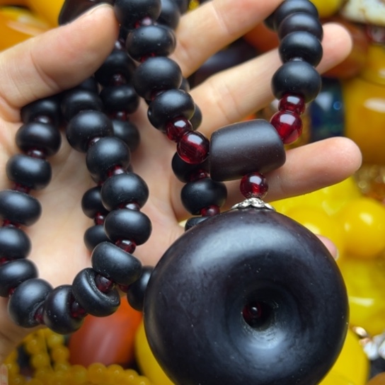 未镶嵌琥珀手链蜜蜡