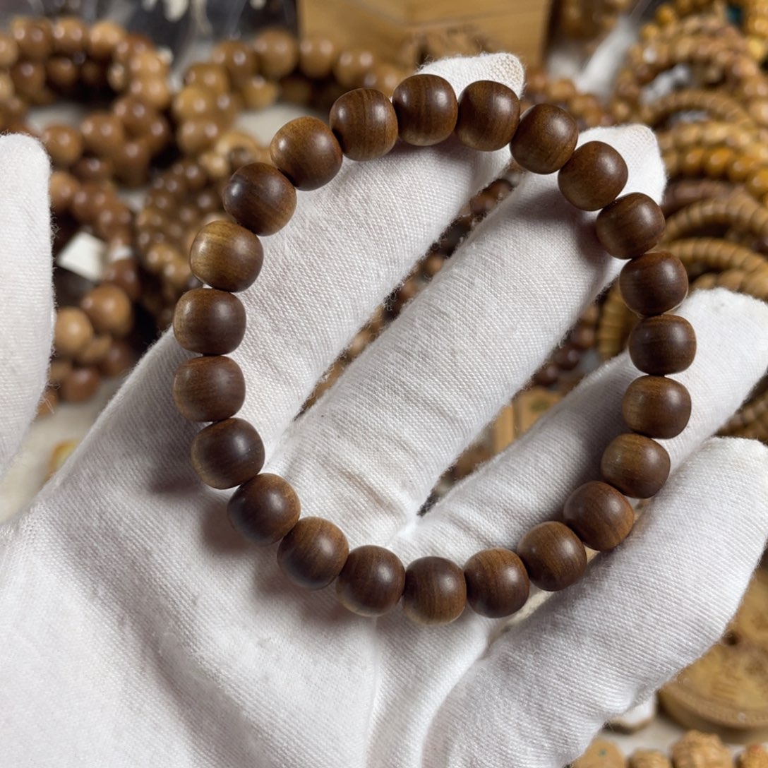檀香木手串/手链/老山檀香8✖️9横纹