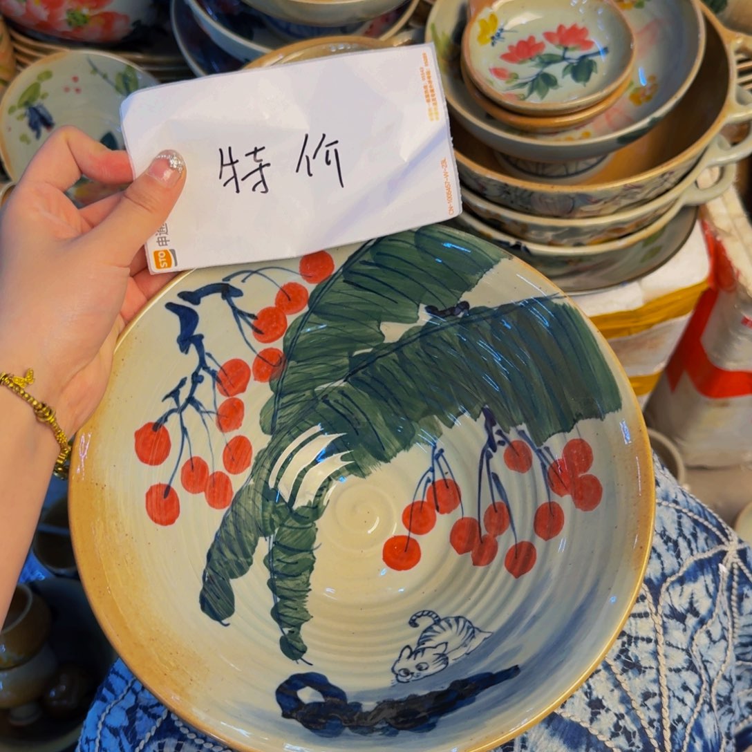 瓷片景德镇陶瓷手工手绘