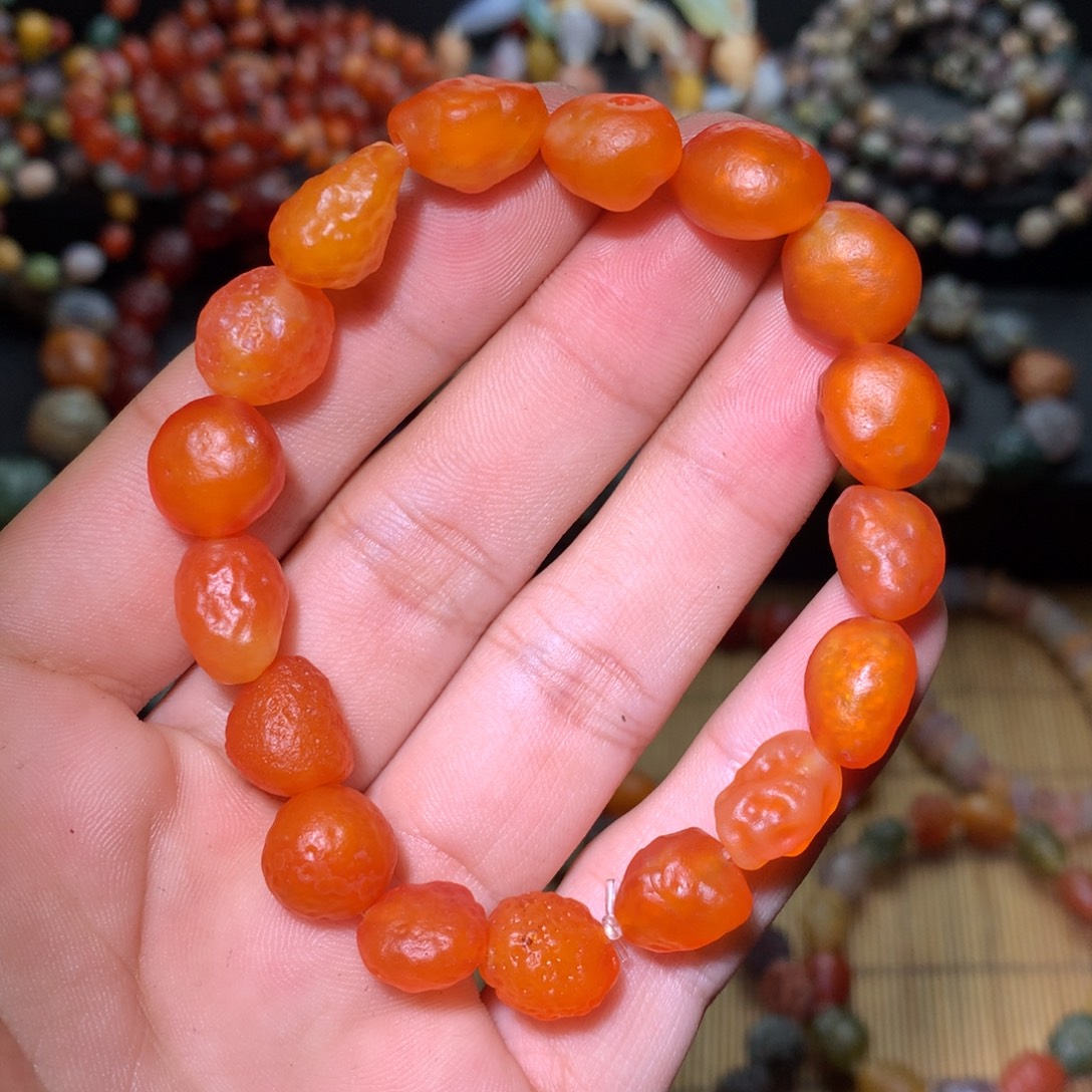 玛瑙/玉髓未镶嵌手链