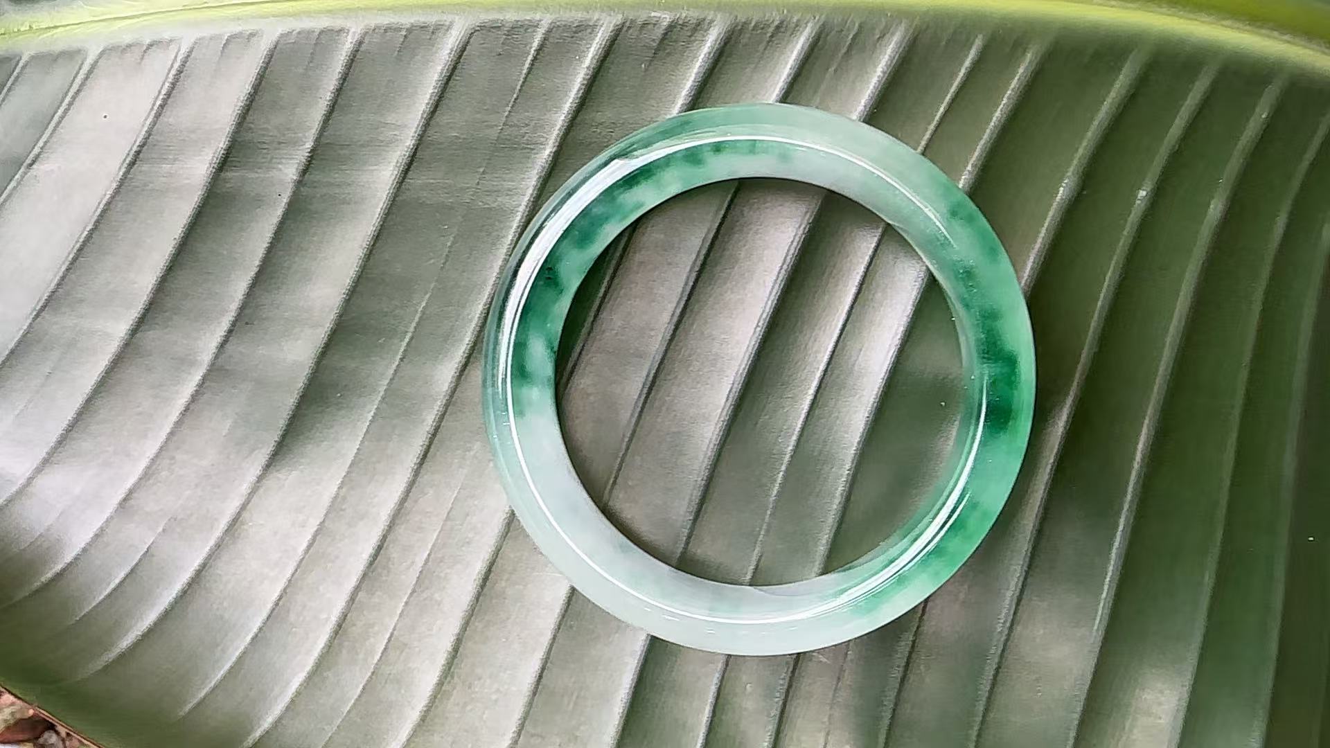 非金属树脂手镯 非布艺金属飘绿手镯