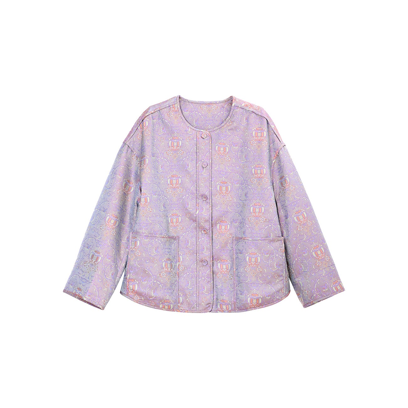 【北鱼专属】八宝琉璃盏蜀锦萝棉服  1196256