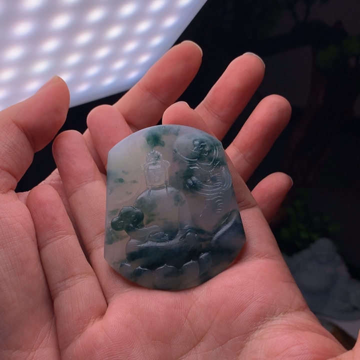 未镶嵌定制翡翠钖*妈