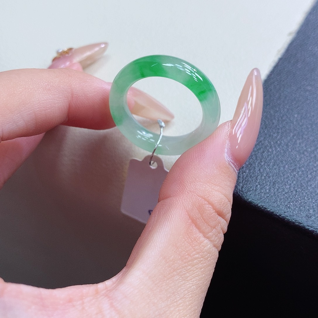 未镶嵌戒指翡翠17号