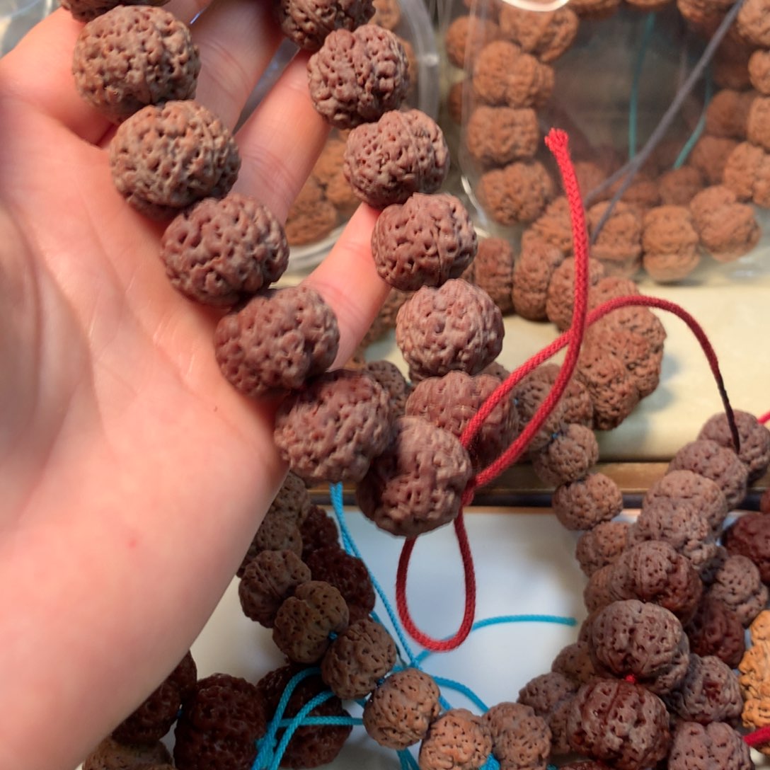 金刚菩提手串玮五瓣五星双龙20