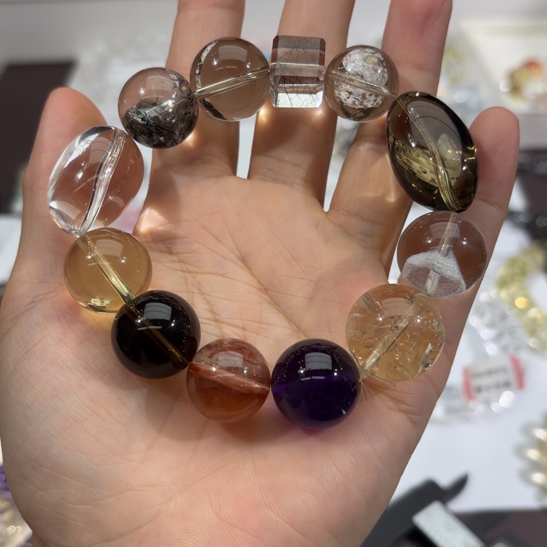 水晶手链未镶嵌小*鱼手串