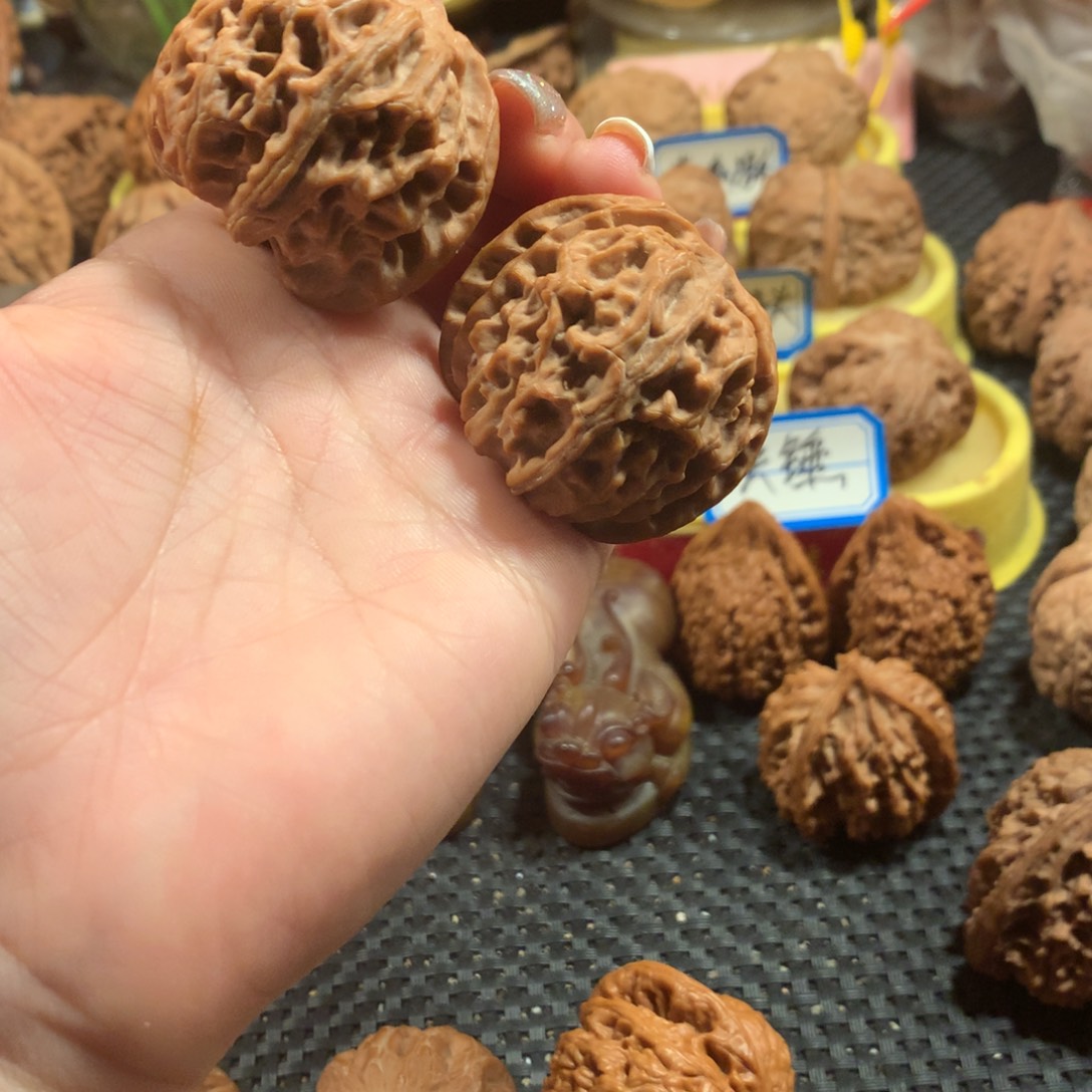 文玩核桃把件苹果