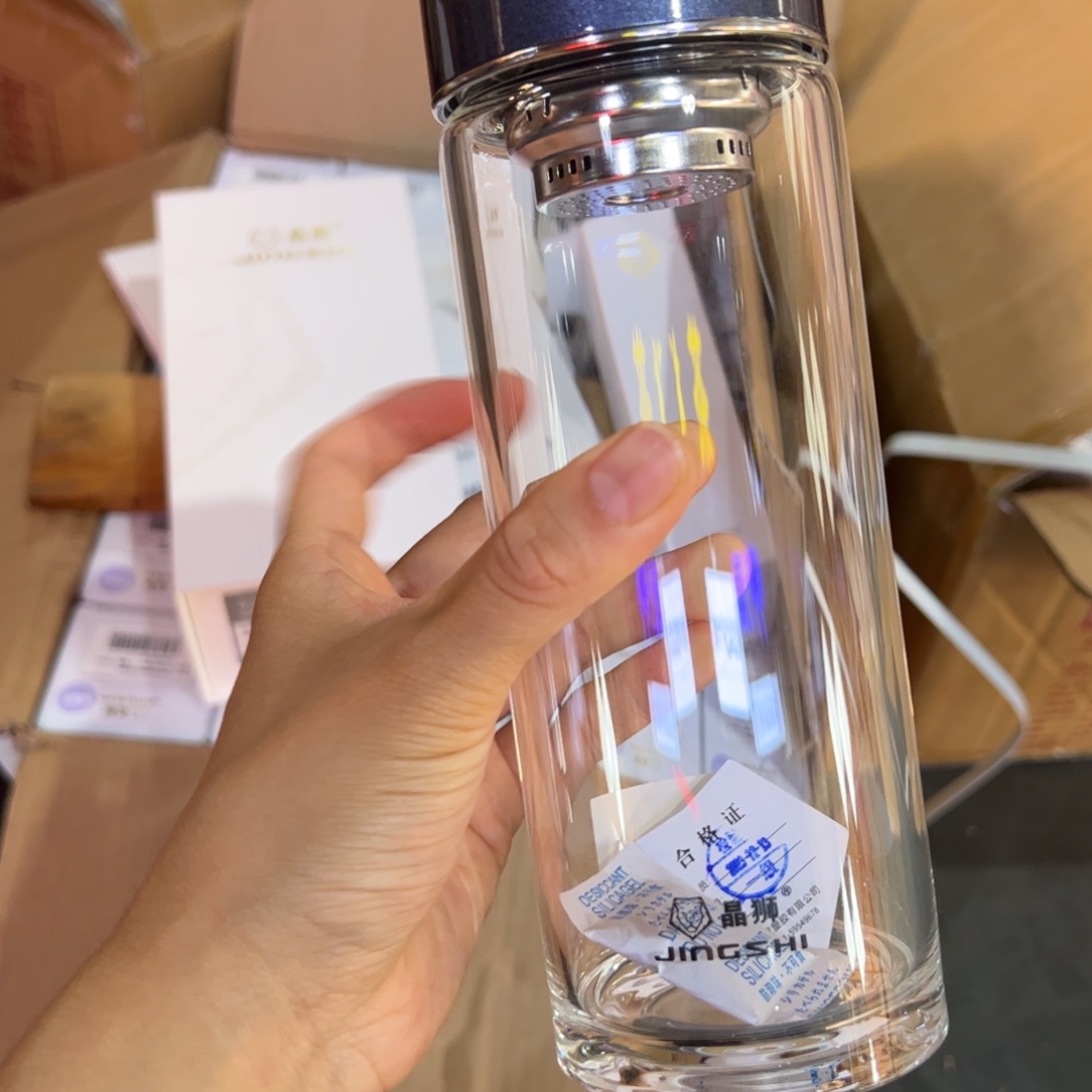 晶单层烫手玻璃杯510提环玻璃杯玻璃杯