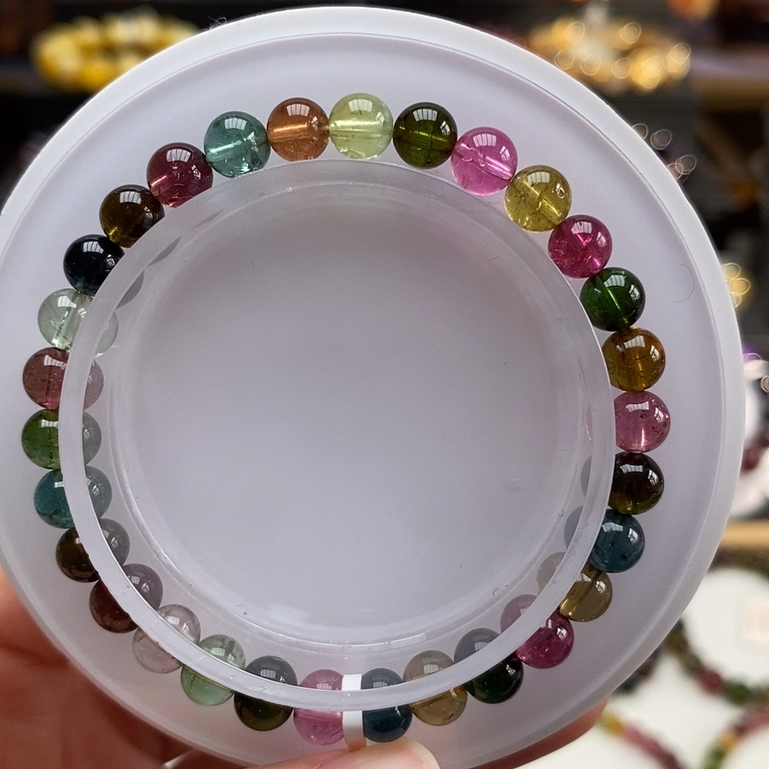 碧玺手链未镶嵌手链