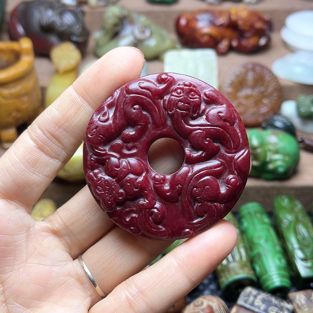 白玉菩提吊坠142。。